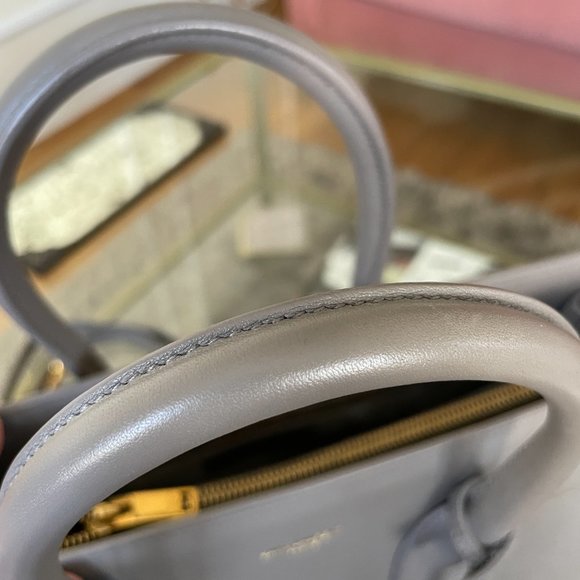 YSL Saint Laurent Sac de Jour in Grey (Like New) - Picture 11 of 12